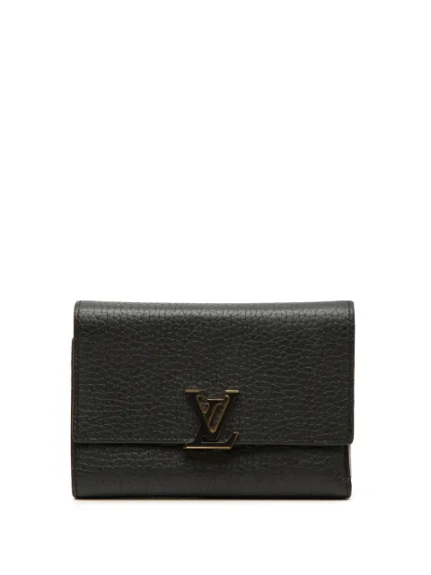 Louis Vuitton Pre-Owned 2021-2026 Taurillon Capucines Compact Wallet small wallets