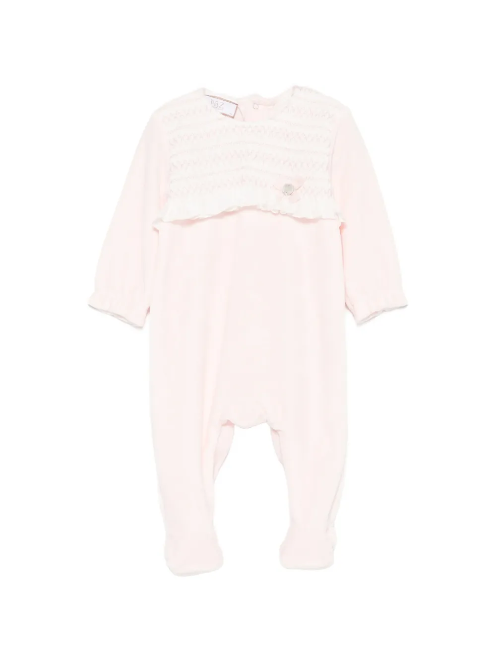 Paz Rodriguez pyjama froncé à volants - Rose Paz Rodriguez pyjama froncé à volants - Rose