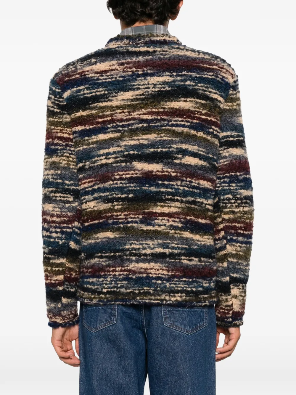 Drykorn horizontal-stripe sweater Blauw