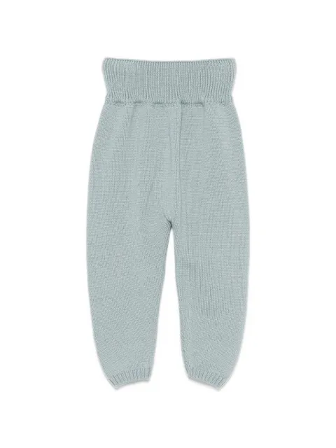 Paz Rodriguez fine-knit trousers