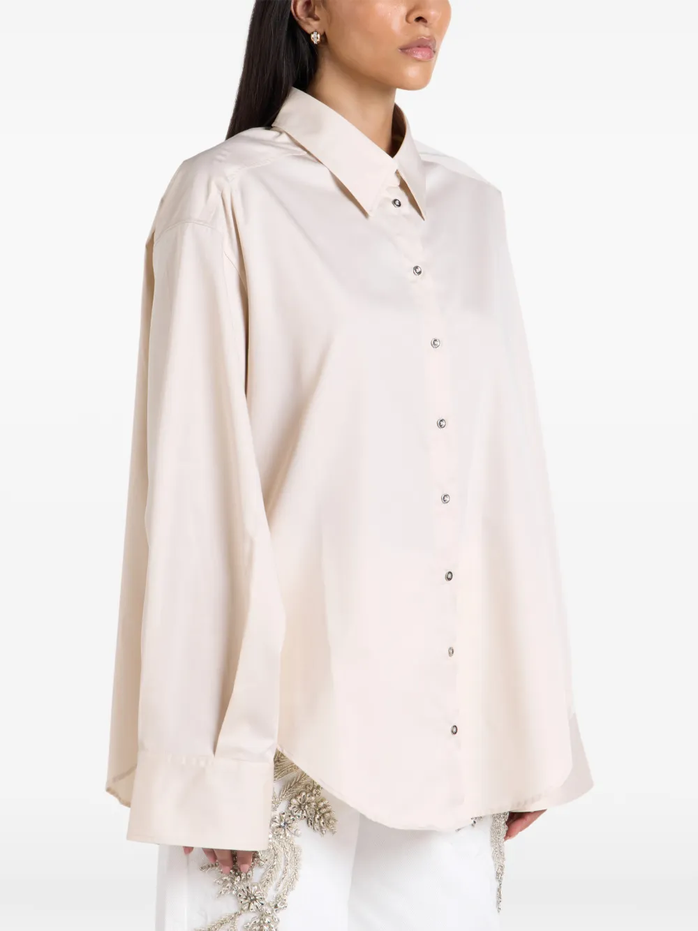 Marques'Almeida Camicia a maniche lunghe - Toni neutri