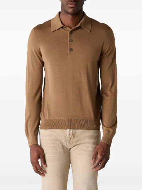 TOM FORD button-up polo shirt