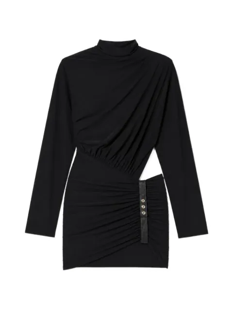 Amazuìn cut-out gathered-detail mini dress