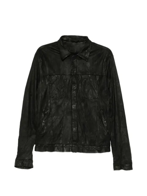 Giorgio Brato crinkled leather jacket