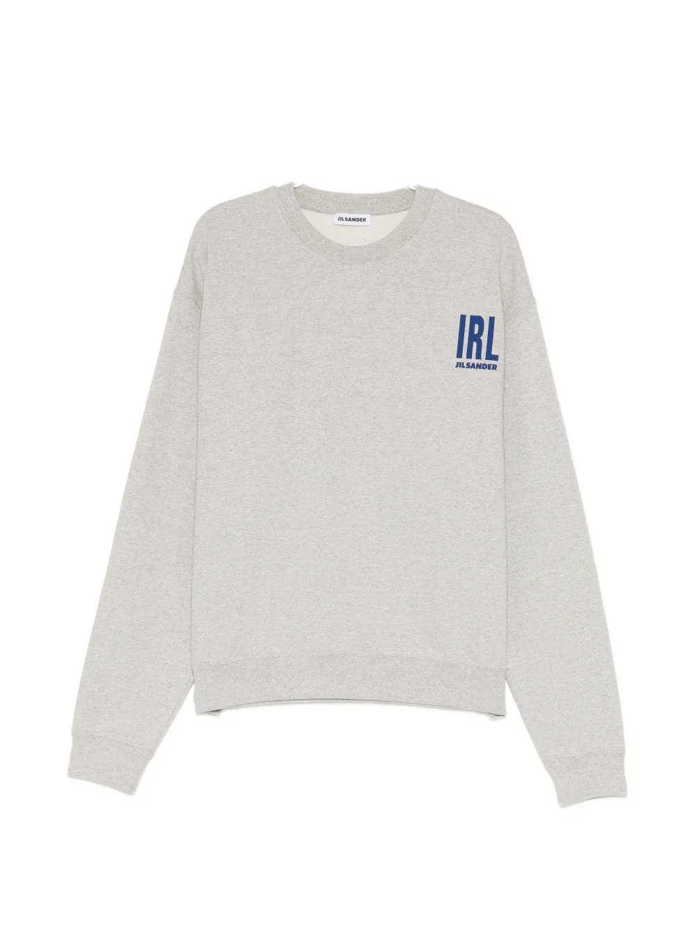 Jil Sander logo-print sweatshirt - Grigio