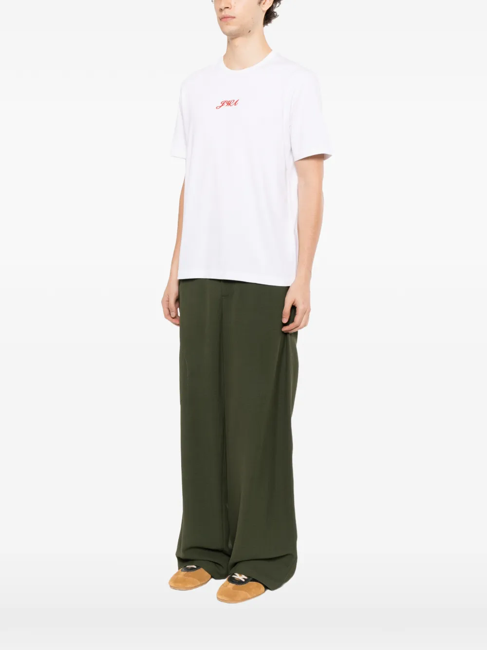 JW Anderson JWA script T-shirt Wit