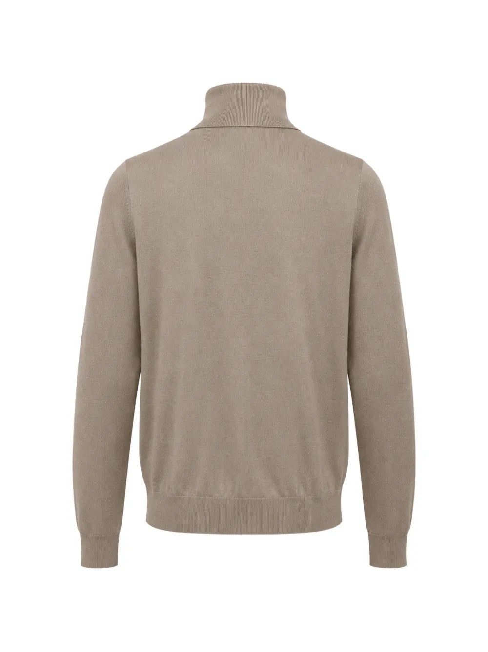 FRANZESE COLLECTION David Beckham ribbed-knit turtleneck sweater Bruin