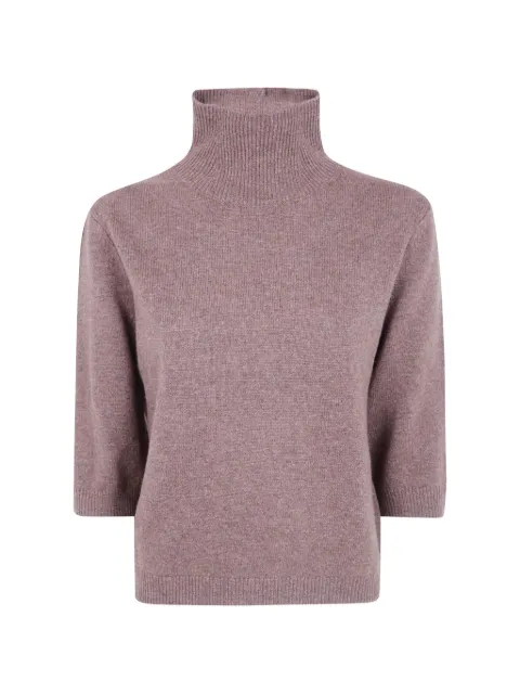JcSophie roll-neck short-sleeve sweater