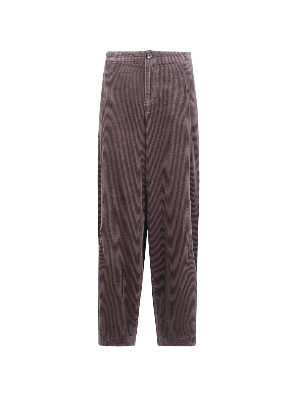 JcSophie corduroy cotton trousers - Marrone