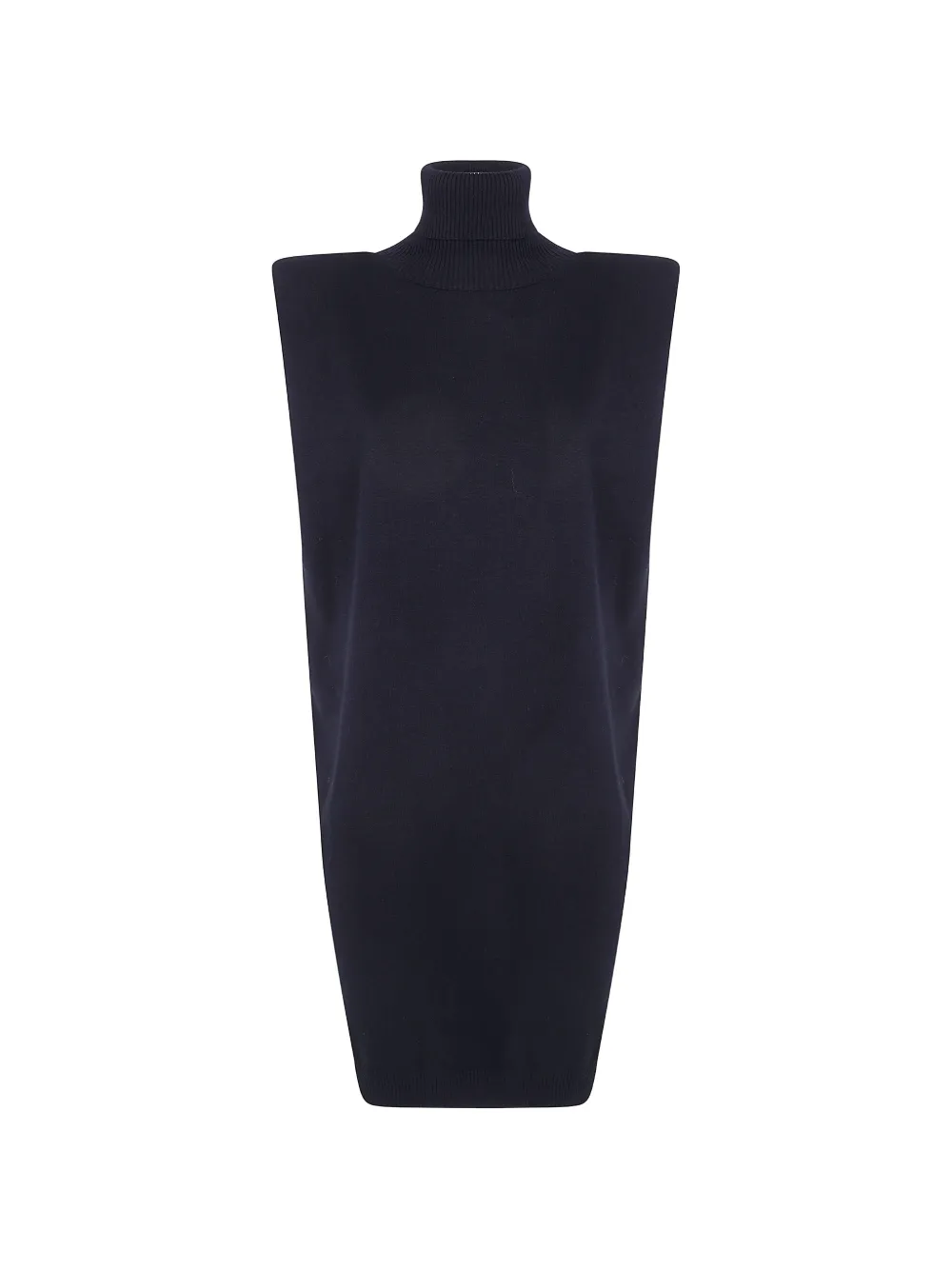 TWINSET turtleneck mini dress - Nero