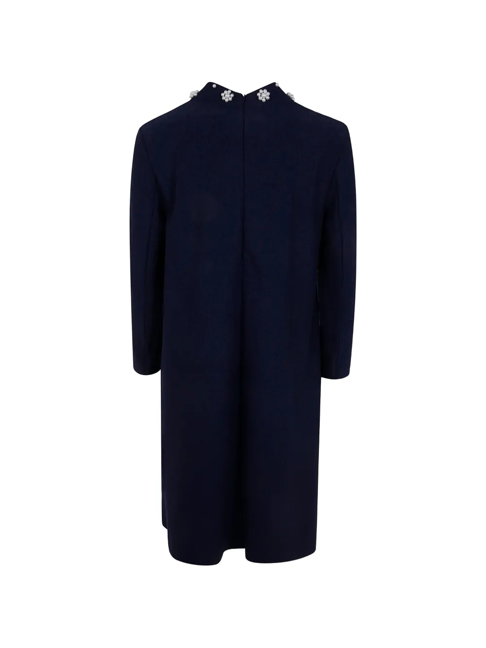 CHIARA BONI La Petite Robe Leotie mini-jurk met verfraaide kraag Blauw
