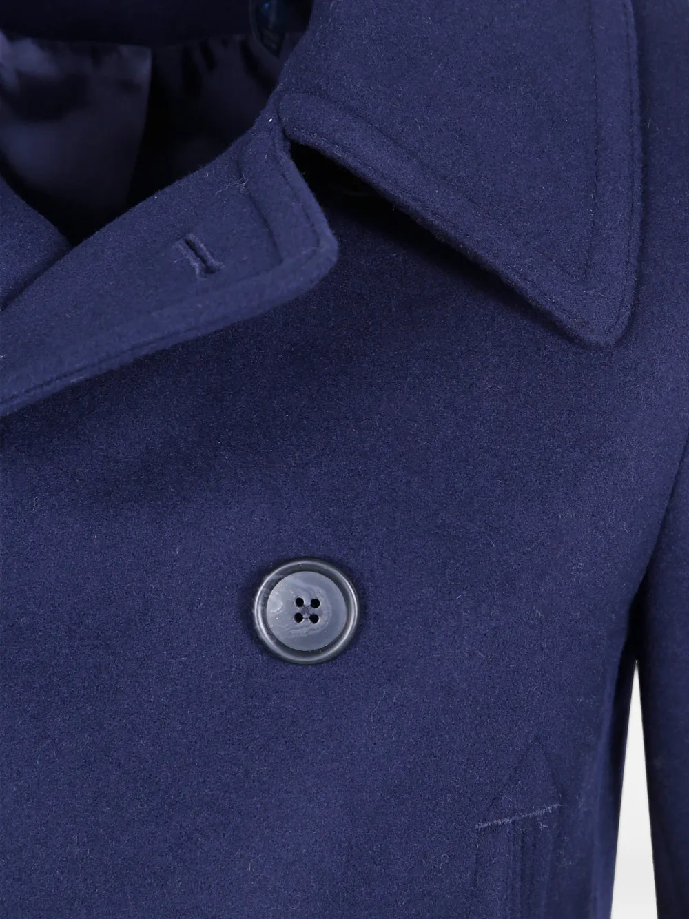 Polo Ralph Lauren Jas met dubbele rij knopen Blauw