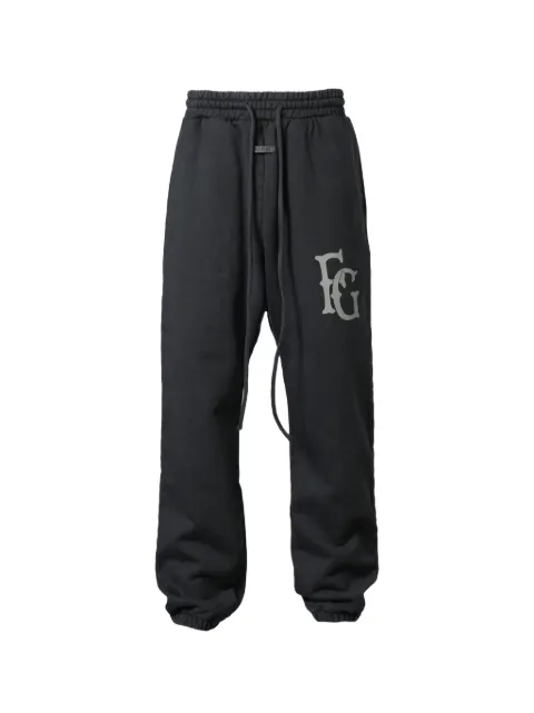 Fear Of God FG logo-print track pants
