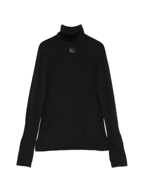 Lorena Antoniazzi jersey de lana con cuello vuelto