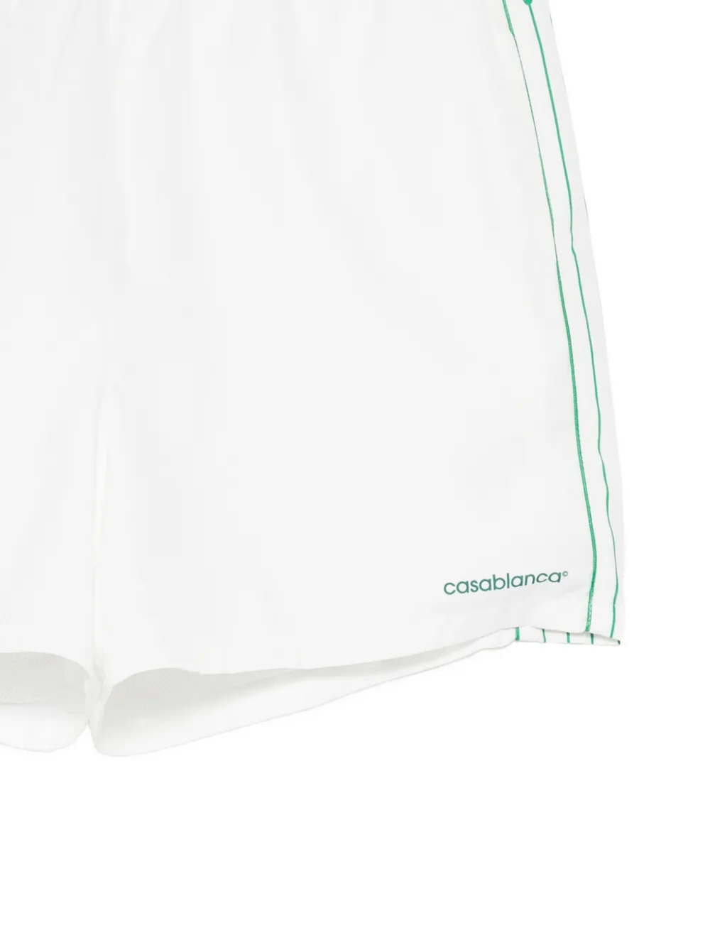 Casablanca Zwembroek met logoprint Wit