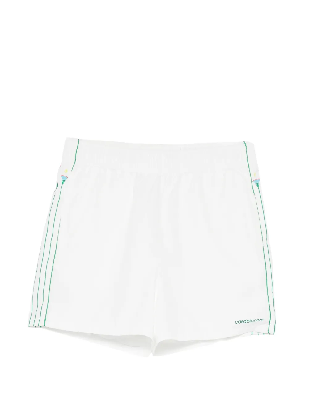 Casablanca logo-print swimming shorts