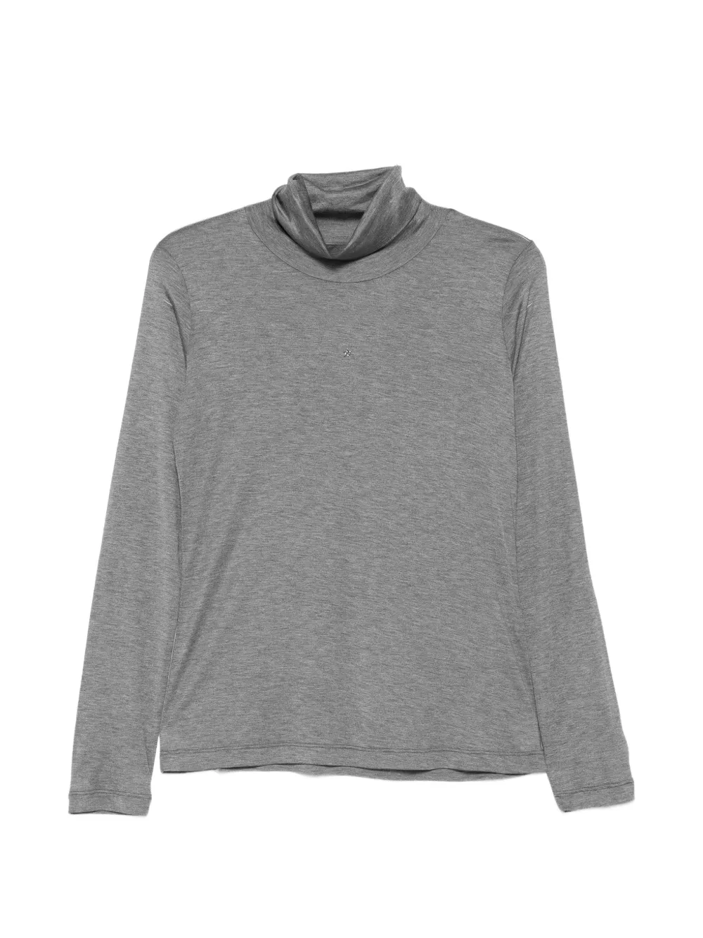 Lorena Antoniazzi roll-neck long-sleeve T-shirt - Grigio