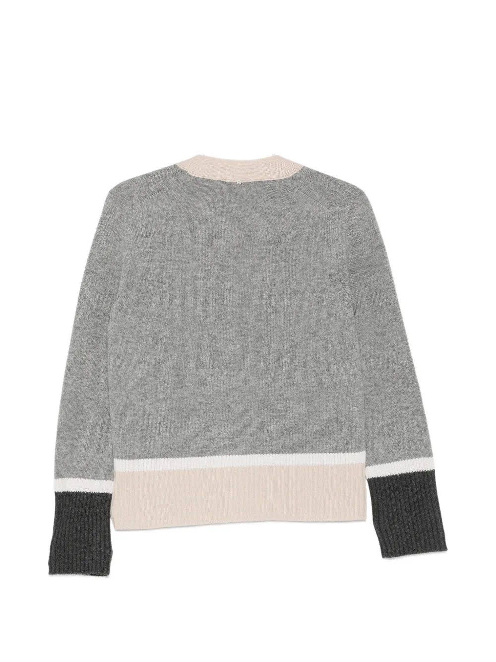 Lorena Antoniazzi Vest met colourblocking Grijs