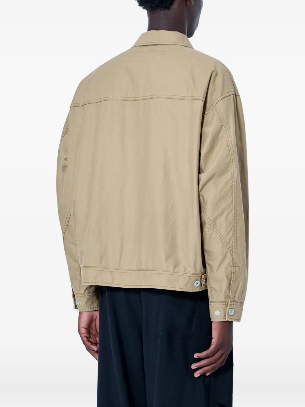 Comme des Garçons Homme Jack met rits Beige