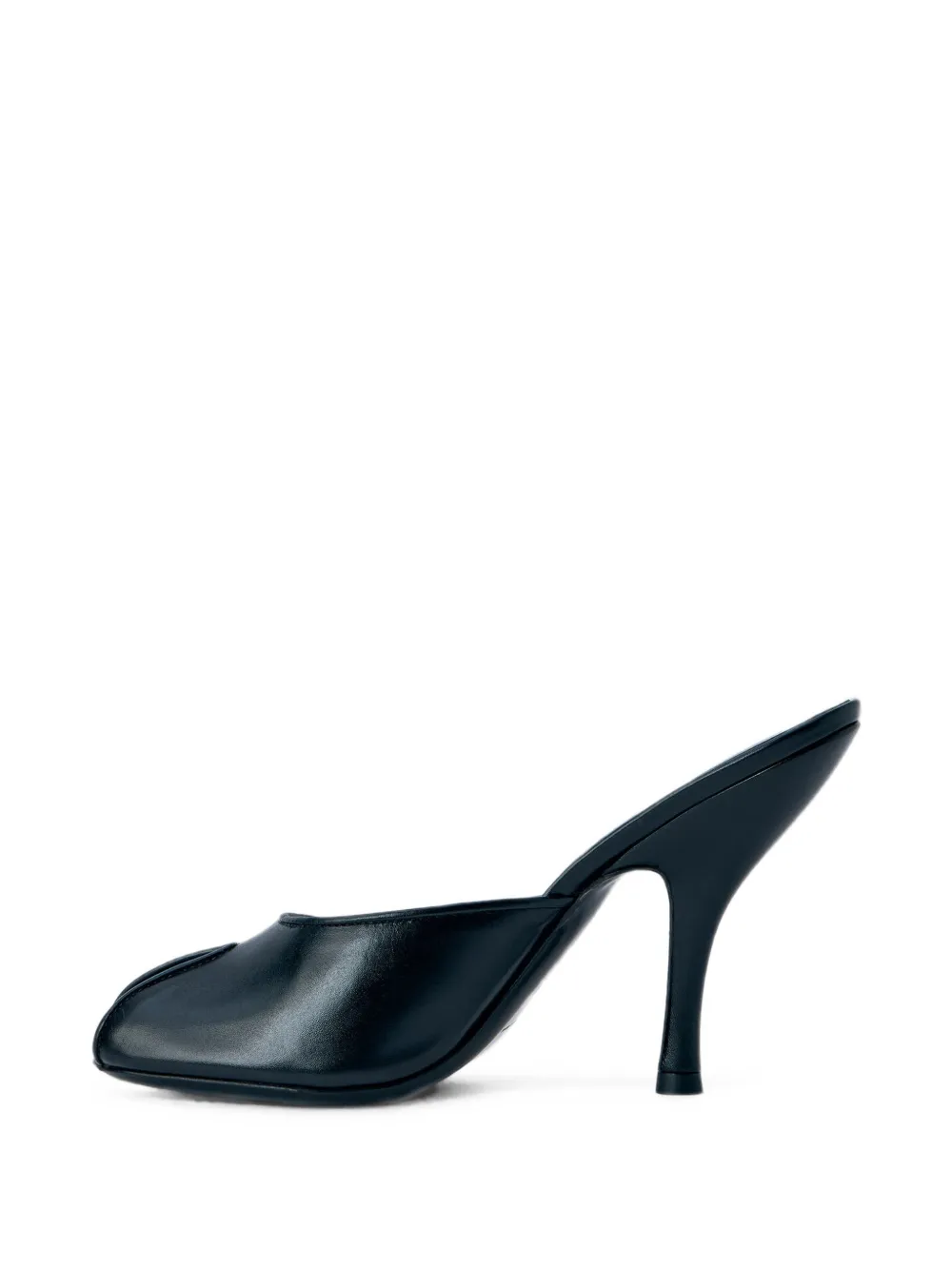 Jude Date pointed-toe mules Zwart