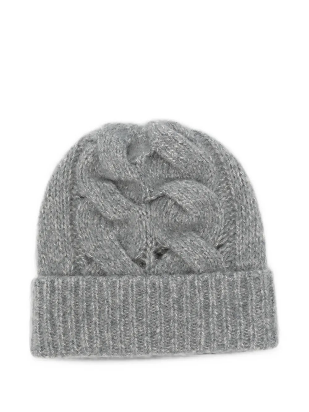 Lorena Antoniazzi cable-knit beanie hat