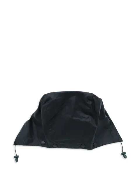 Barbour waxed-cotton hood