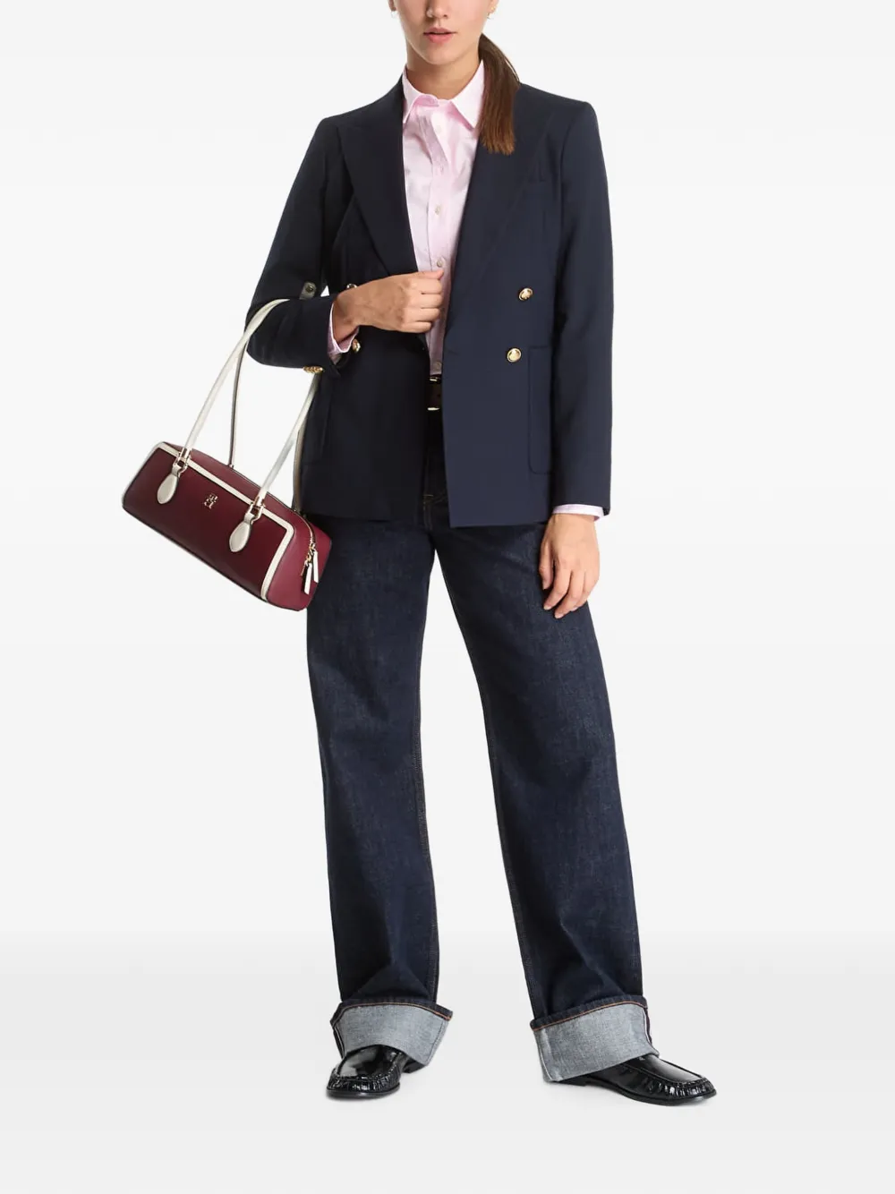 Gant Button-down blouse Roze