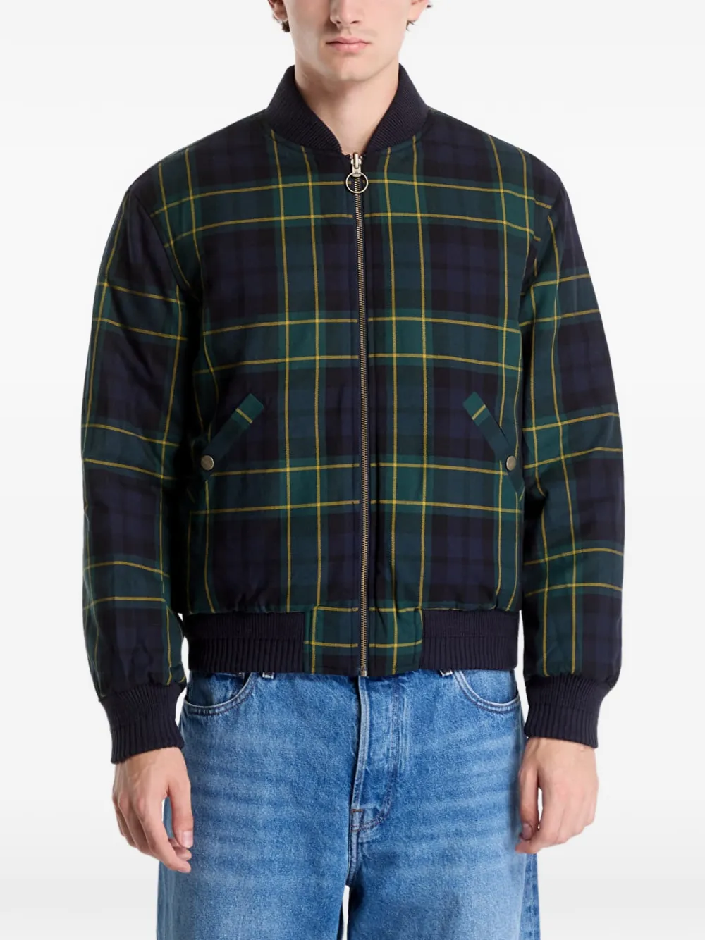 Gant Omkeerbaar jack Blauw