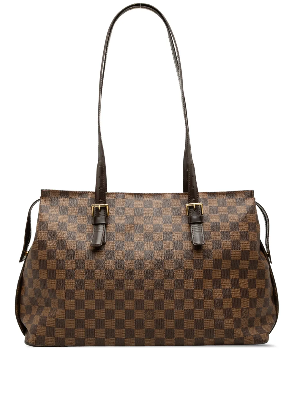 Louis Vuitton Pre-Owned 1998 Damier Ebene Chelsea shoulder bag - Braun