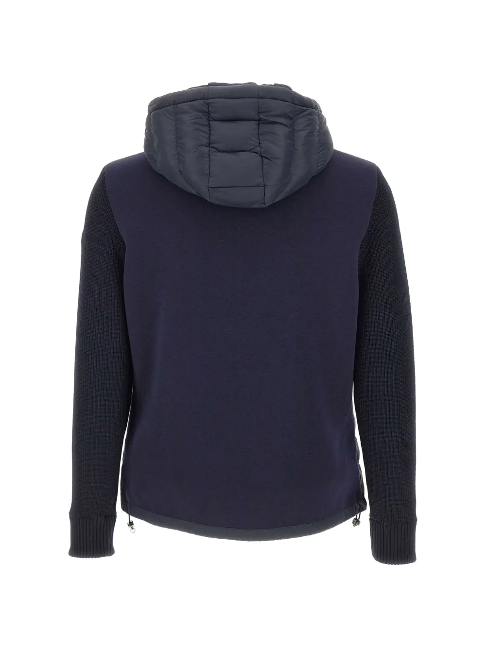Colmar Gewatteerd jack met capuchon en gebreide mouwen Blauw