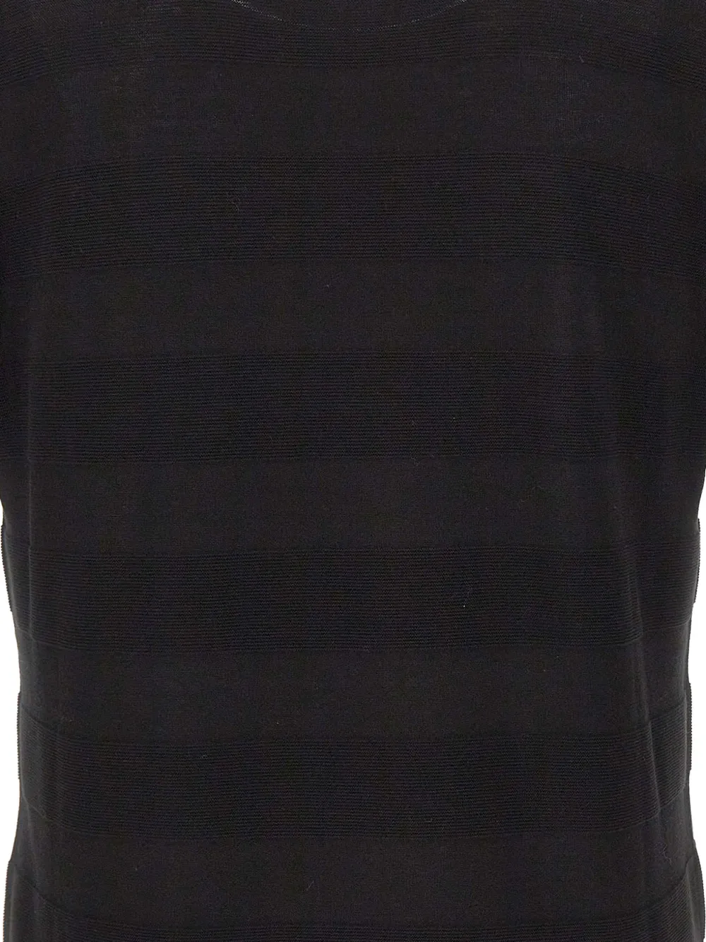 Kangra Gestreept T-shirt Zwart