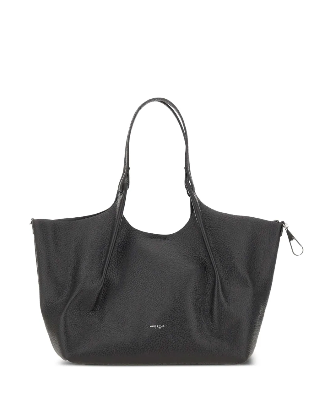 GIANNI CHIARINI large Dua grained leather tote bag