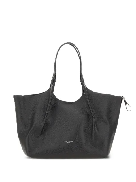GIANNI CHIARINI large Dua grained leather tote bag