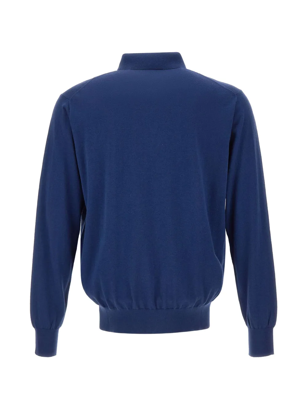 Kangra Poloshirt met lange mouwen Blauw