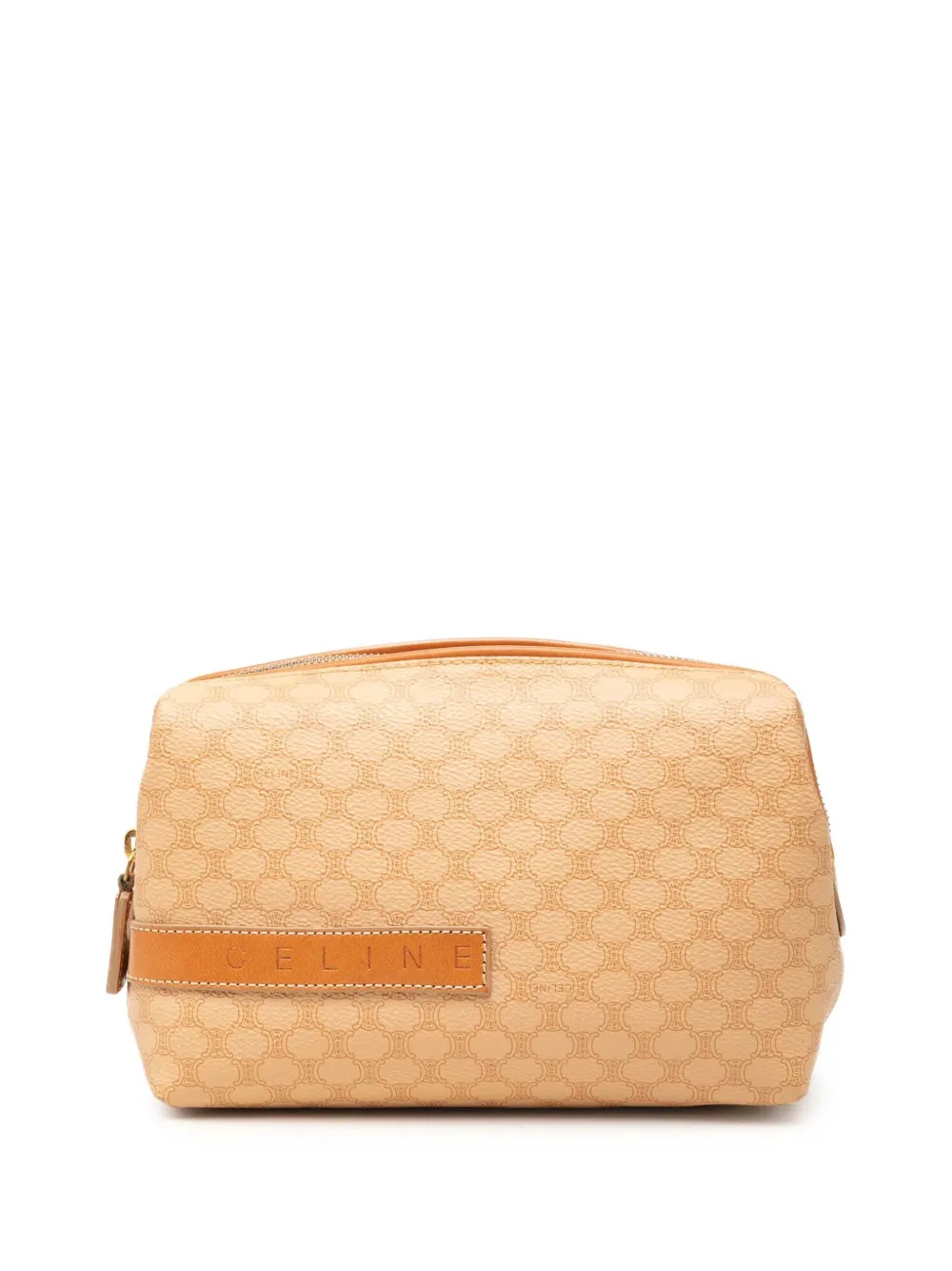 Celine Pre-Owned 2000 Macadam Coated Canvas Cosmetic pouch - Toni neutri
