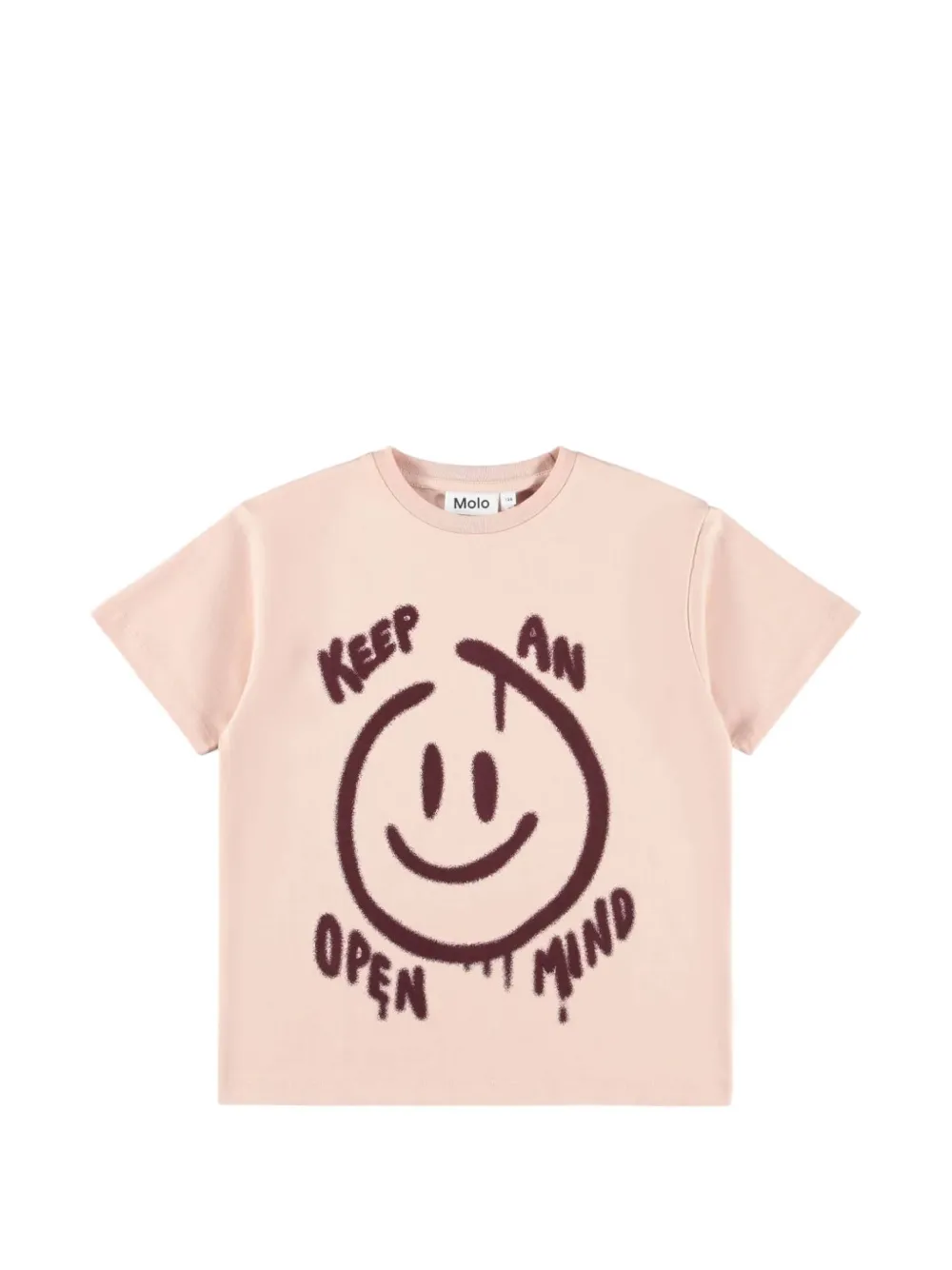 Molo T-shirt Riley con stampa - Rosa