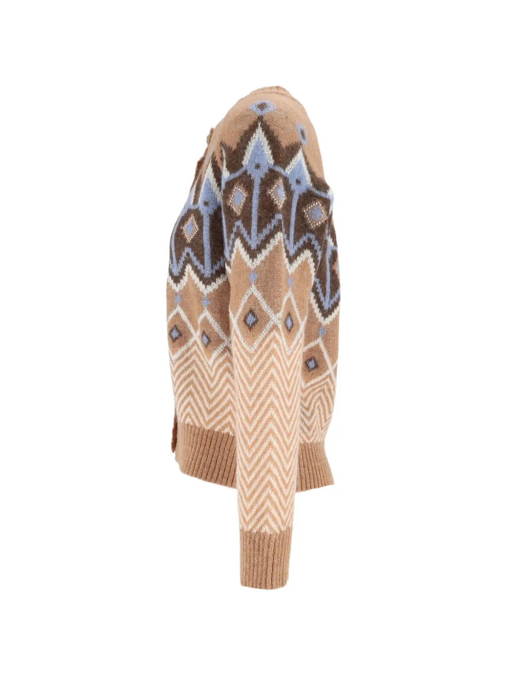 Ermanno Scervino geometric-pattern cardigan