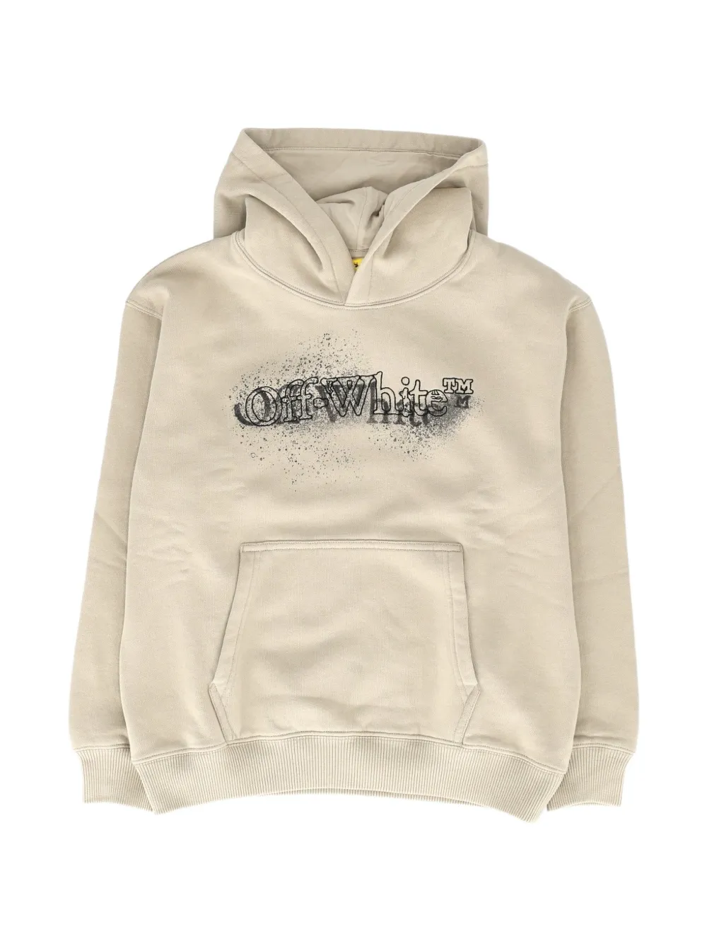 Off-White long-sleeves hoodie - Toni neutri