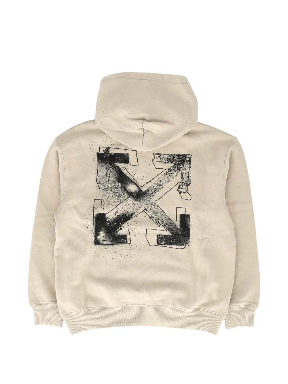 New Balance Kids Hoodie met lange mouwen Beige