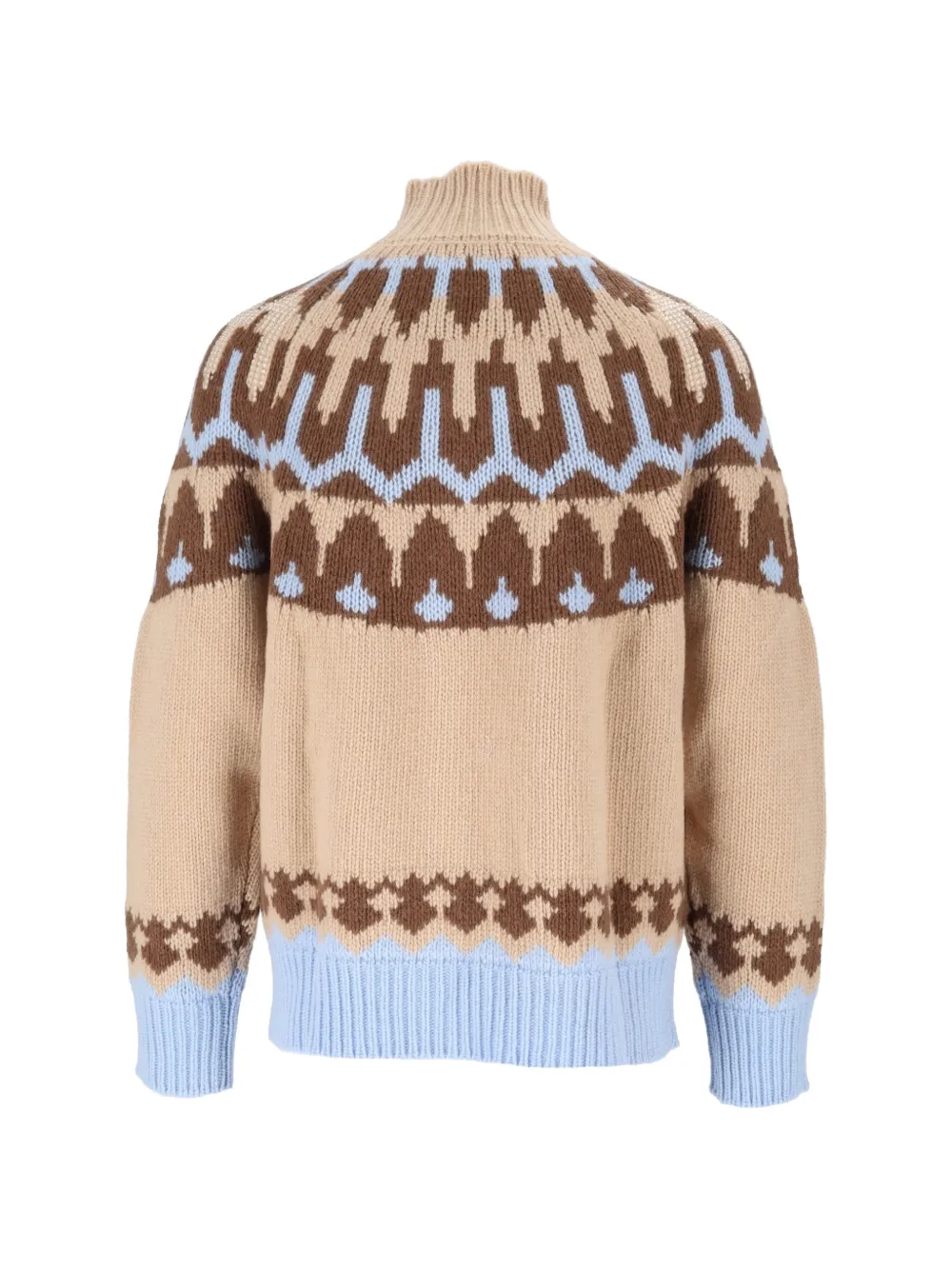 Ermanno Scervino Trui verfraaid met pailletten en lange mouwen Beige