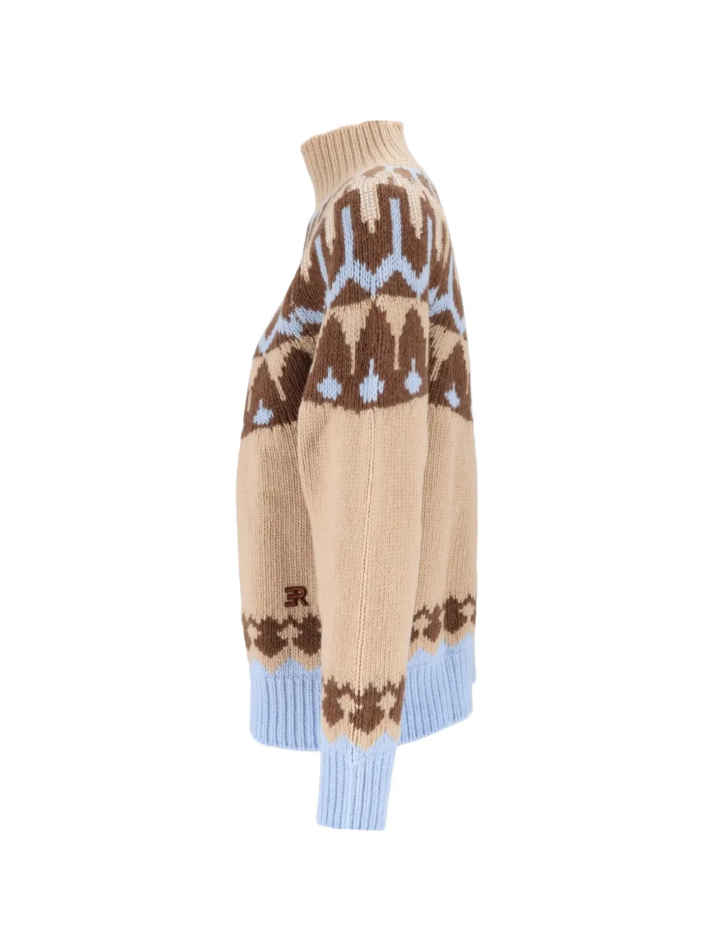 Ermanno Scervino Trui verfraaid met pailletten en lange mouwen Beige