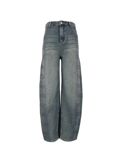Ermanno Scervino jean ample à strass