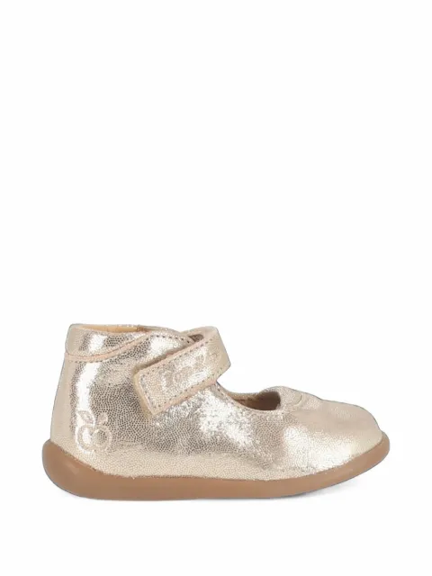 Pom D'api Stand-Up Mary metallic leather mary janes