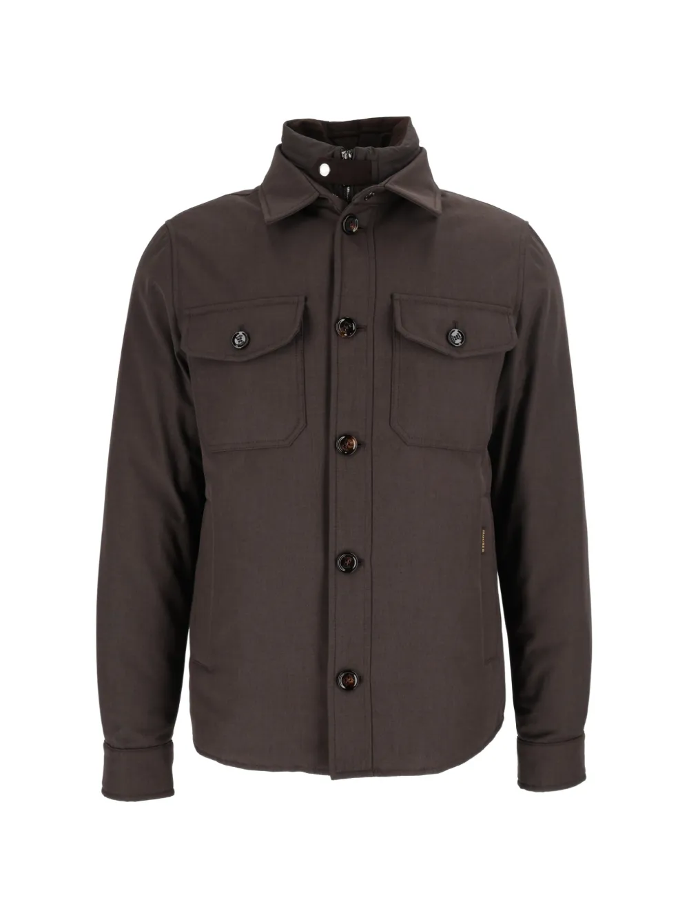 Moorer Dasson-Pum padded coat - Braun