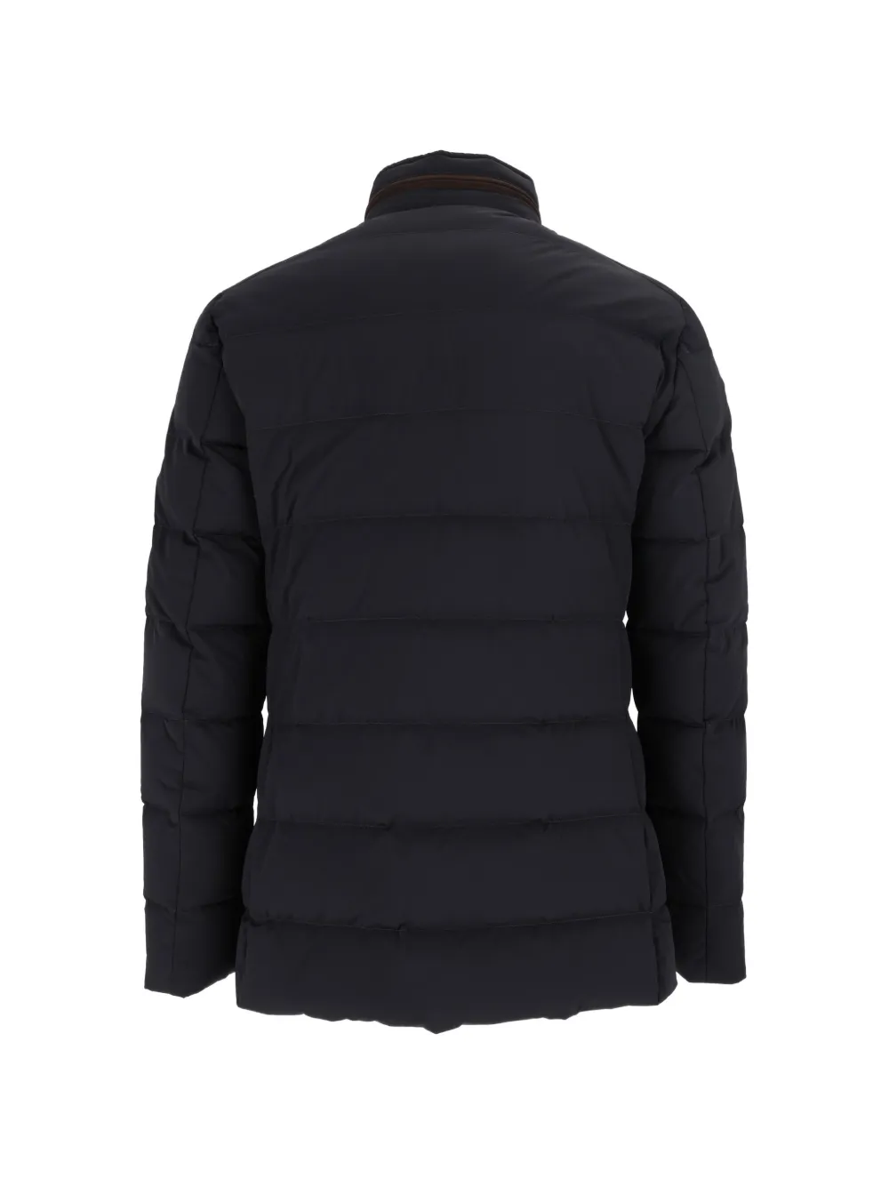 Moorer Nolde-Kn quilted coat Blauw