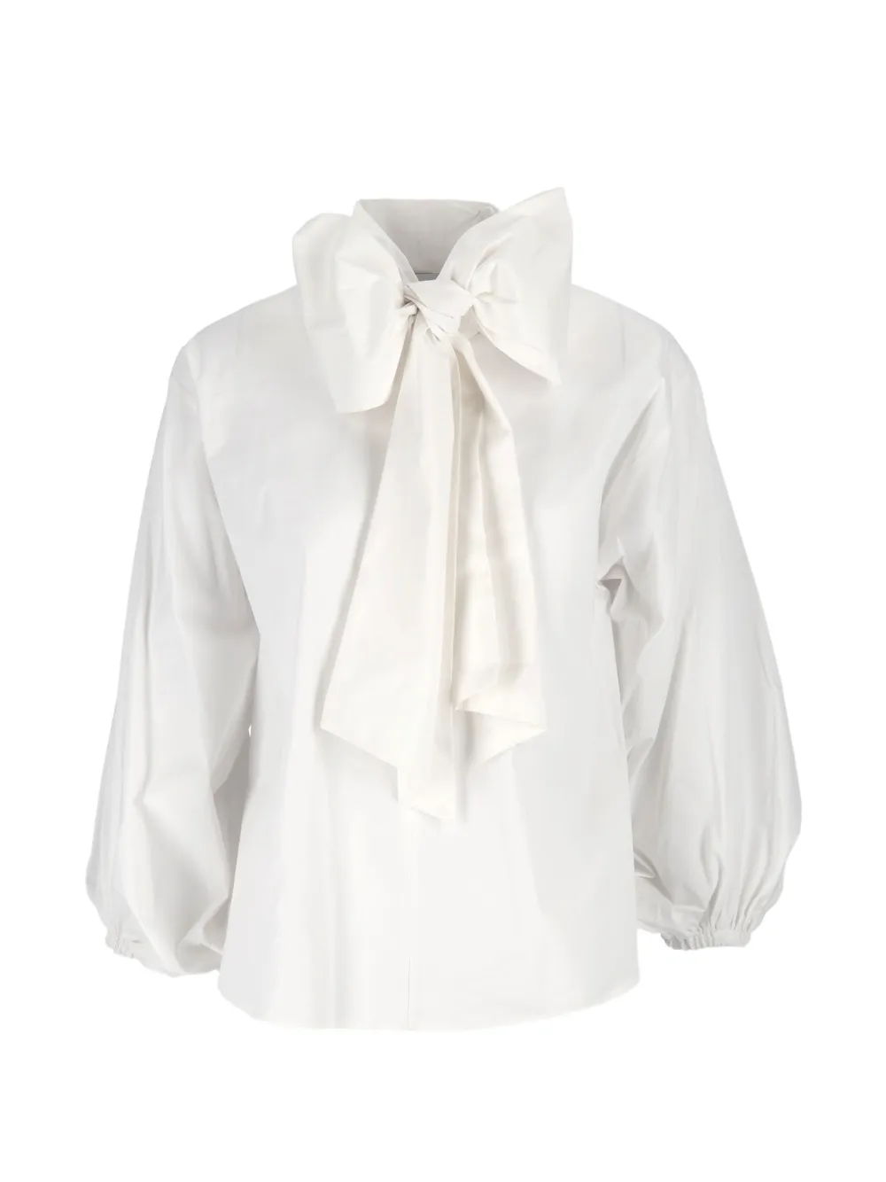 Shirtaporter bow-detail poplin blouse