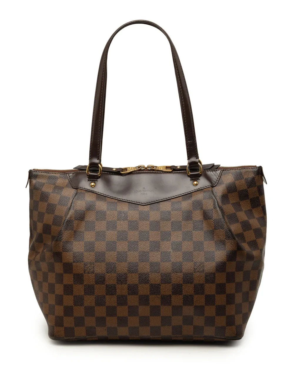 Louis Vuitton Pre-Owned 2012 Damier Ebene Westminster GM shoulder bag - Braun