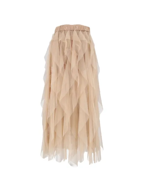 Ermanno Scervino ラッフルチュール スカート
