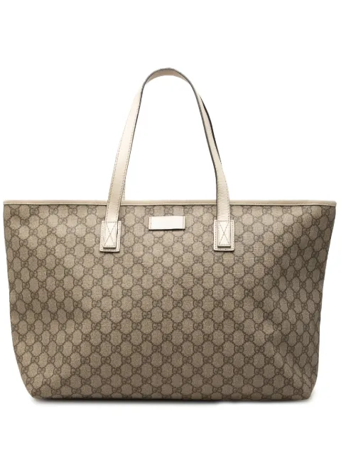 Gucci Pre-Owned tote grande de lona GG Supreme 2000-2015
