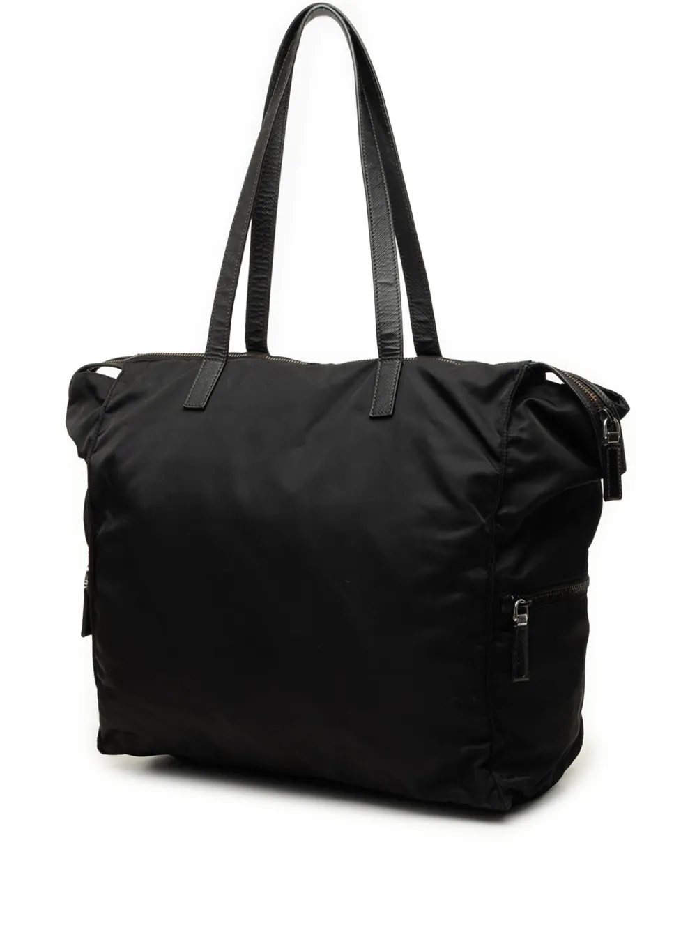 Prada Pre-Owned 2013-2026 Tessuto shopper Zwart